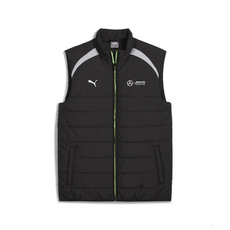 Mercedes weste, Puma, gepolsterte, schwarz - FansBRANDS®