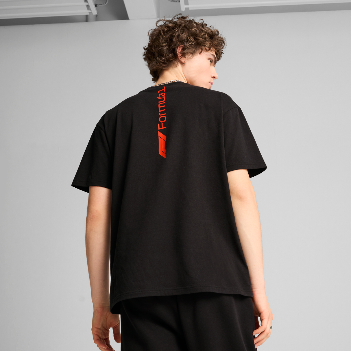 F1 T-Shirt mit Muster, Puma, Essential+, bequemer Schnitt, schwarz 🔥