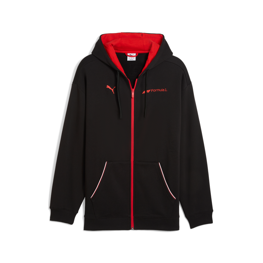 F1 Pullover, Puma, Essential+, mit Reißverschluss, schwarz 🔥