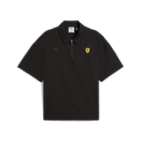 Ferrari Poloshirt mit Kragen, Puma, Premium, schwarz 🔥