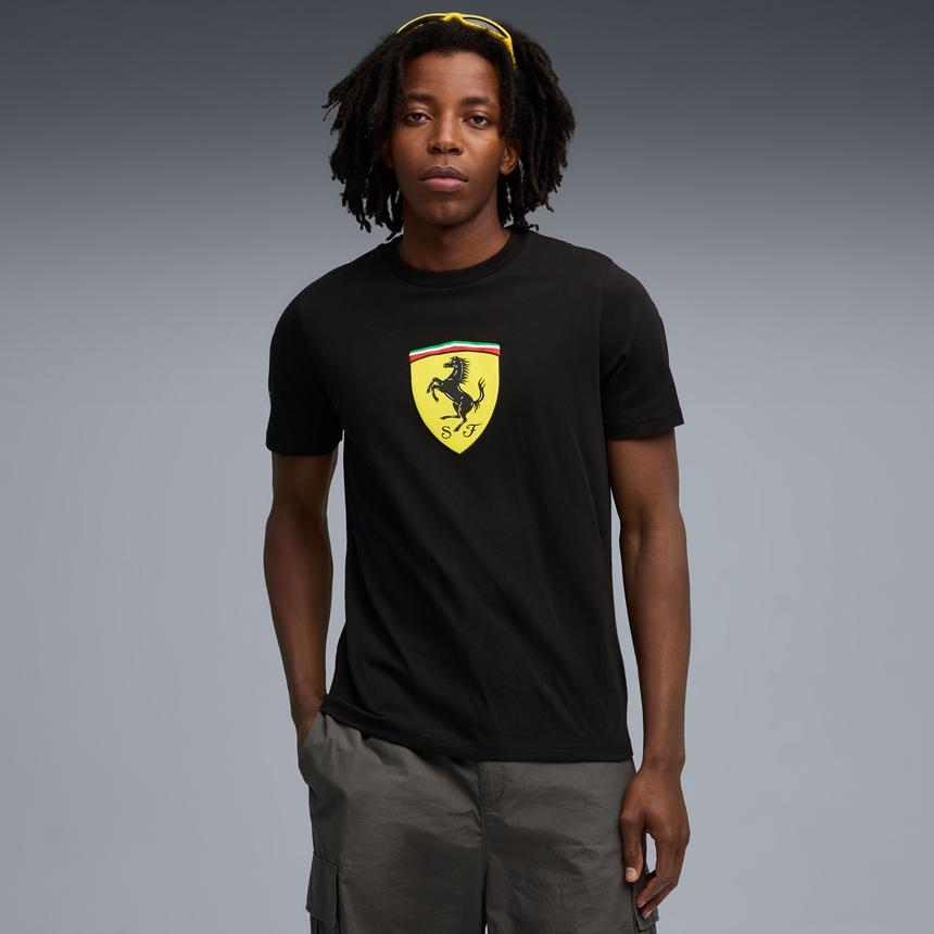 Ferrari T-Shirt, Puma, Sportbekleidung, schwarz 🔥