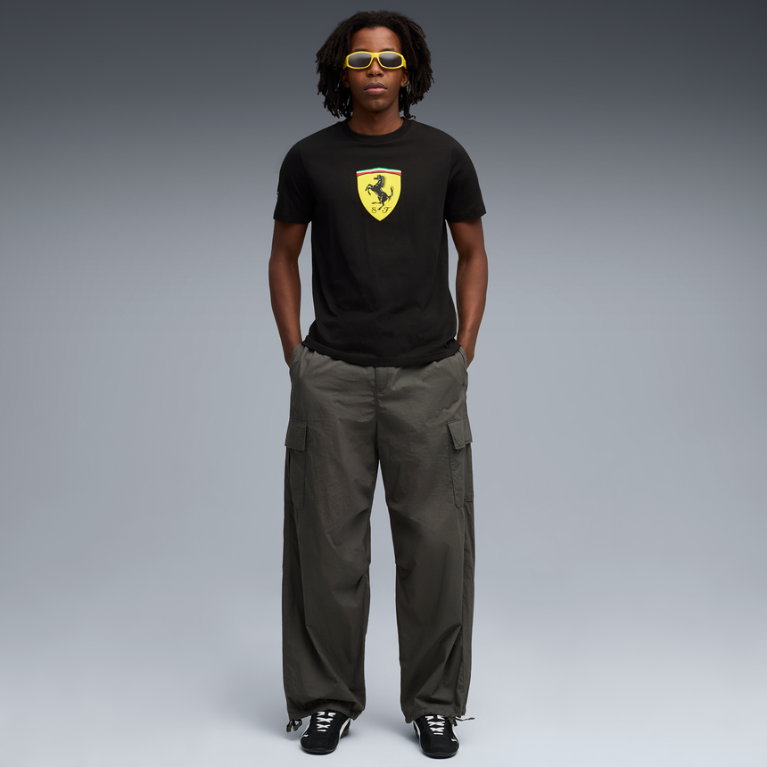 Ferrari T-Shirt, Puma, Sportbekleidung, schwarz 🔥