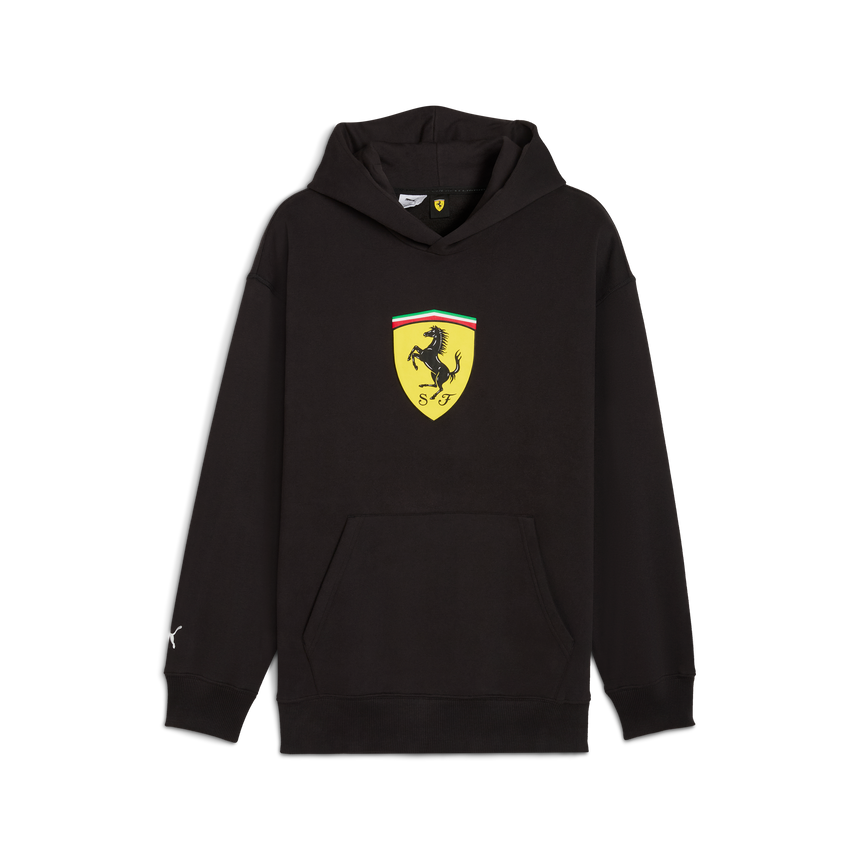 Ferrari Kapuzenpullover, Puma, Sportbekleidung, mit Schild-Logo, schwarz 🔥