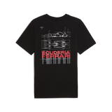 Ferrari Auto Motiv T-Shirt, Puma, schwarz 🔥