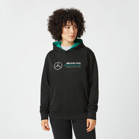 2022, Schwarz, Logo, Mercedes Team Sweater - FansBRANDS®