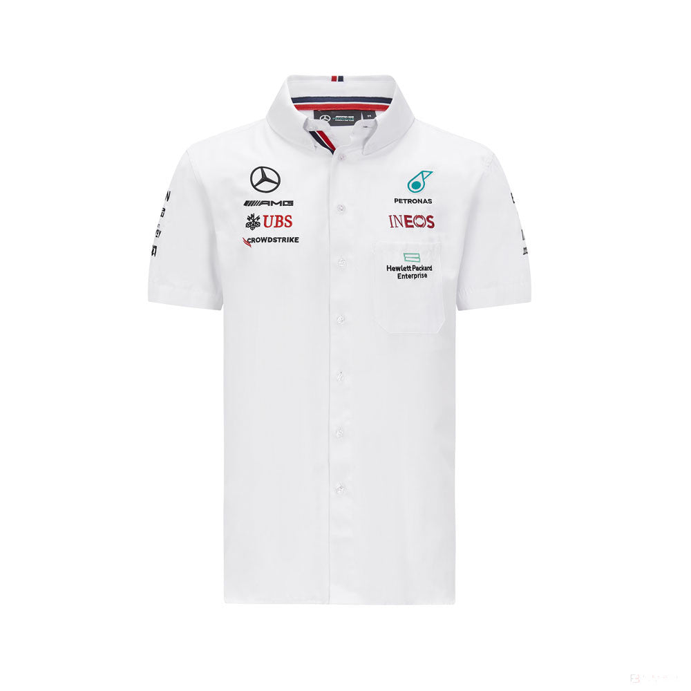 2021, Weiß, Mercedes Team Shirt - FansBRANDS®