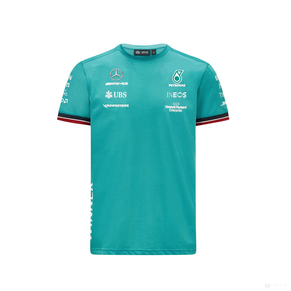 Mercedes T-shirt, Race Winner, Green, 2021 - FansBRANDS®