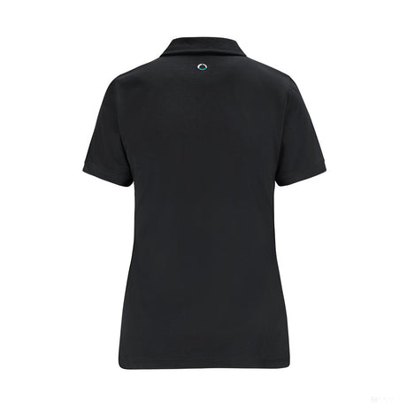 2022, Schwarz, Classic, Mercedes Damen Polo - FansBRANDS®