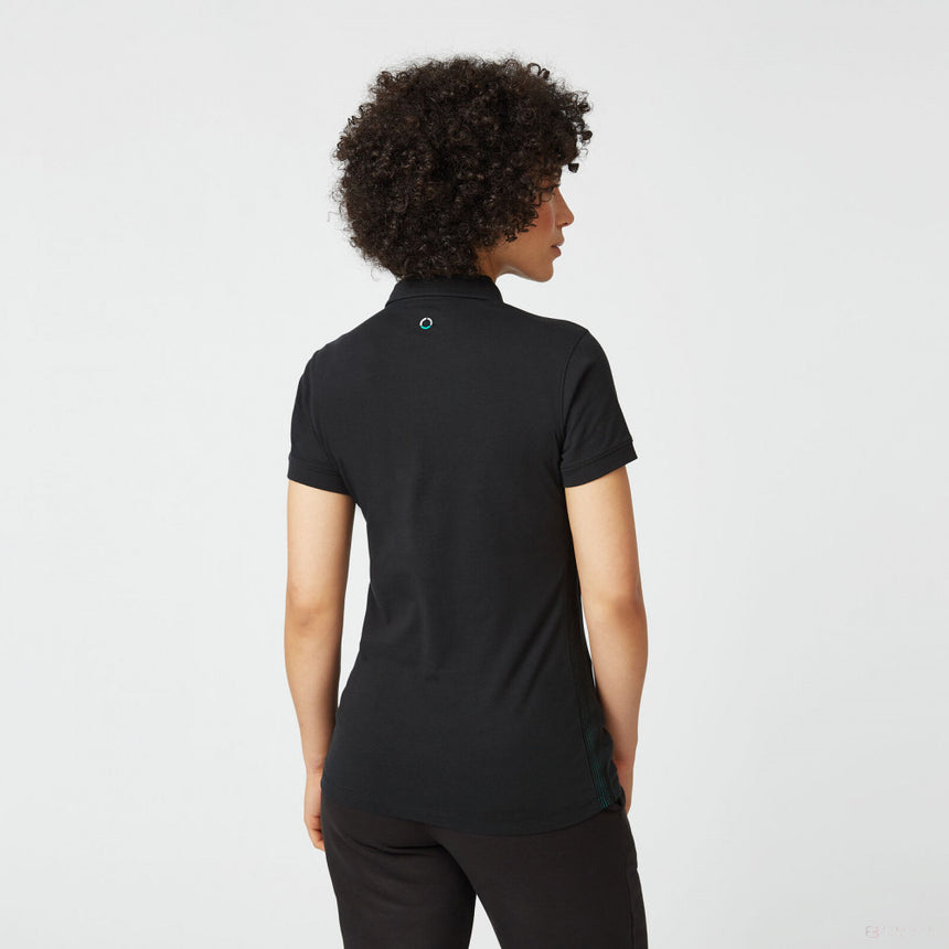2022, Schwarz, Classic, Mercedes Damen Polo - FansBRANDS®