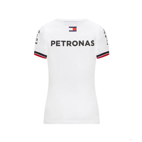 2021, Weiß, Mercedes Womens Team T-Shirt - FansBRANDS®