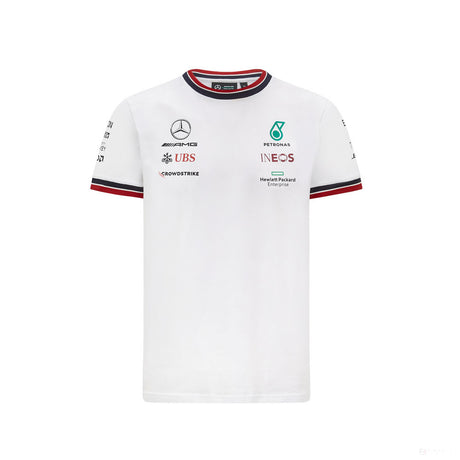 2021, Weiß, Mercedes Team T-Shirt - FansBRANDS®