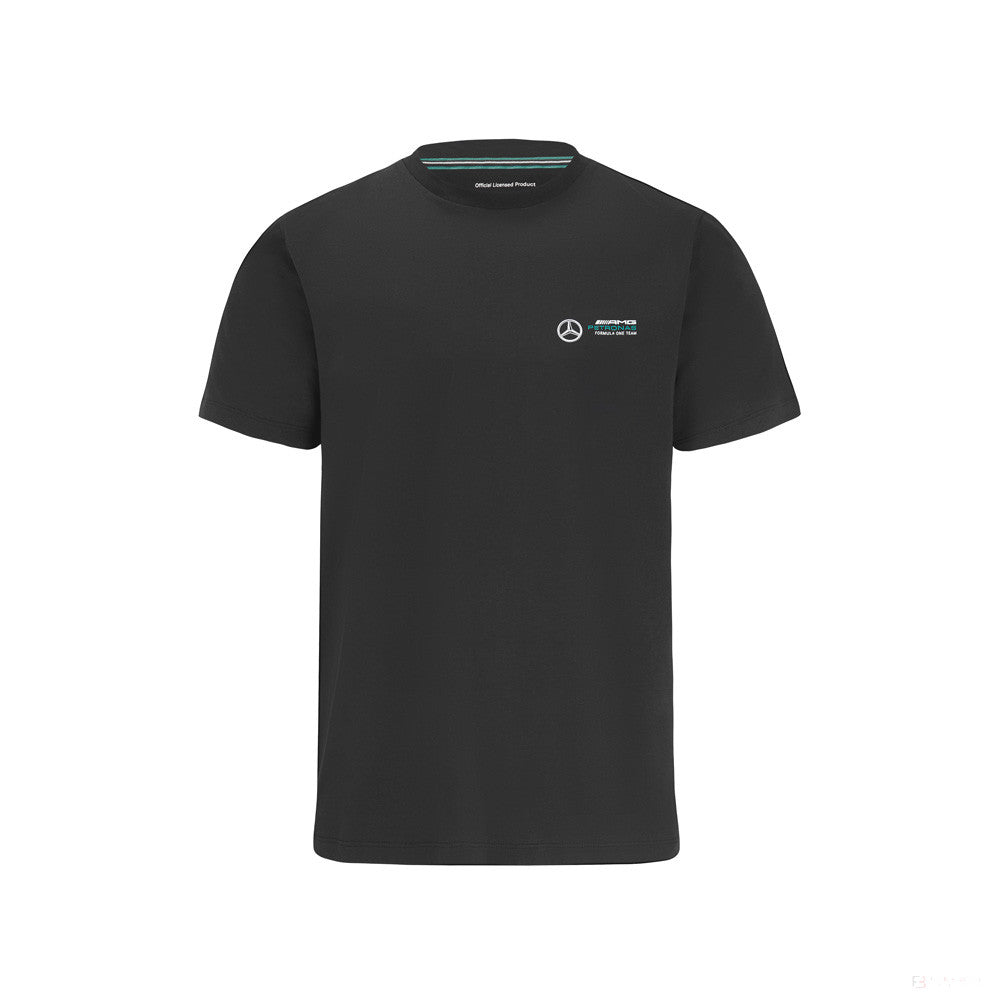 2022, Schwarz, Small Logo, Mercedes T-shirt - FansBRANDS®