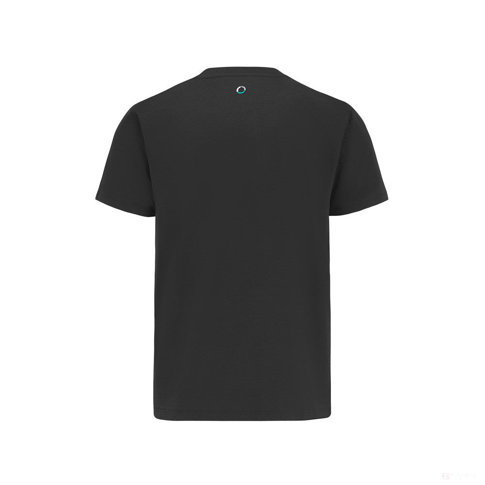 2022, Schwarz, Small Logo, Mercedes T-shirt - FansBRANDS®