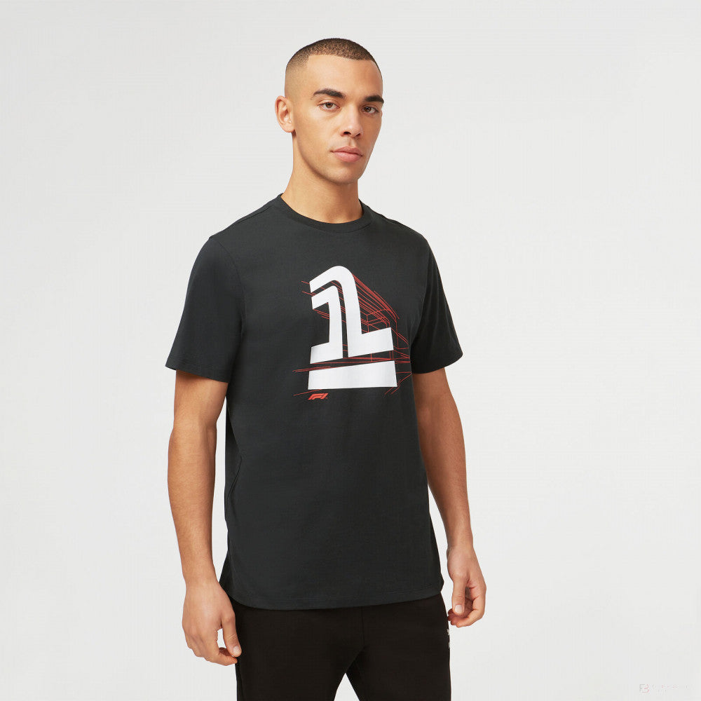 2022, Schwarz, NO.1 Graphic, Formula 1 T-shirt