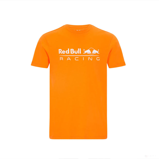 Red Bull T-shirt, Large Logo, Orange, 2021 - FansBRANDS®