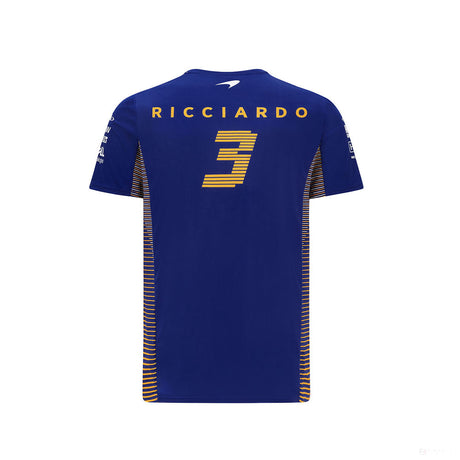 2021, Blau, McLaren Daniel Ricciardo T-Shirt - FansBRANDS®