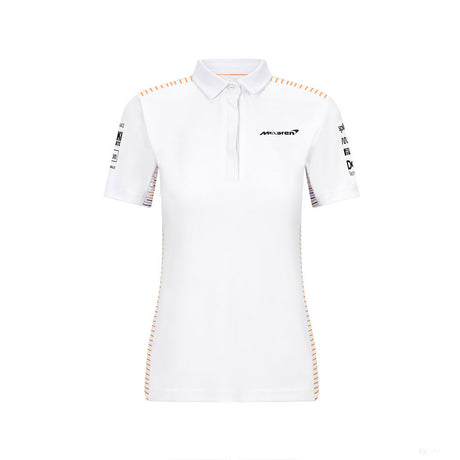2021, Weiß, McLaren Damen Polo Hemd - Team - FansBRANDS®