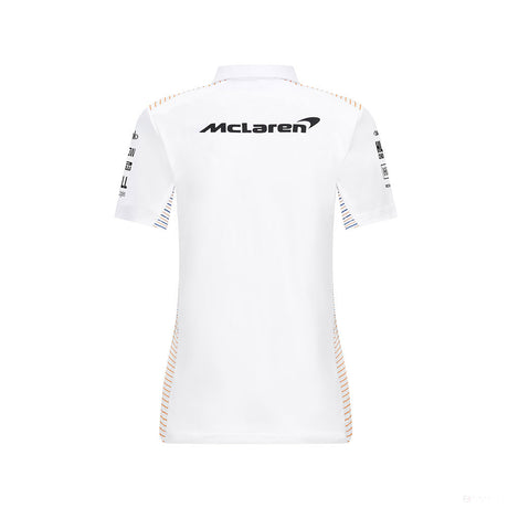 2021, Weiß, McLaren Damen Polo Hemd - Team - FansBRANDS®