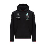 Mercedes Hoodie, Team, Schwarz, 2021