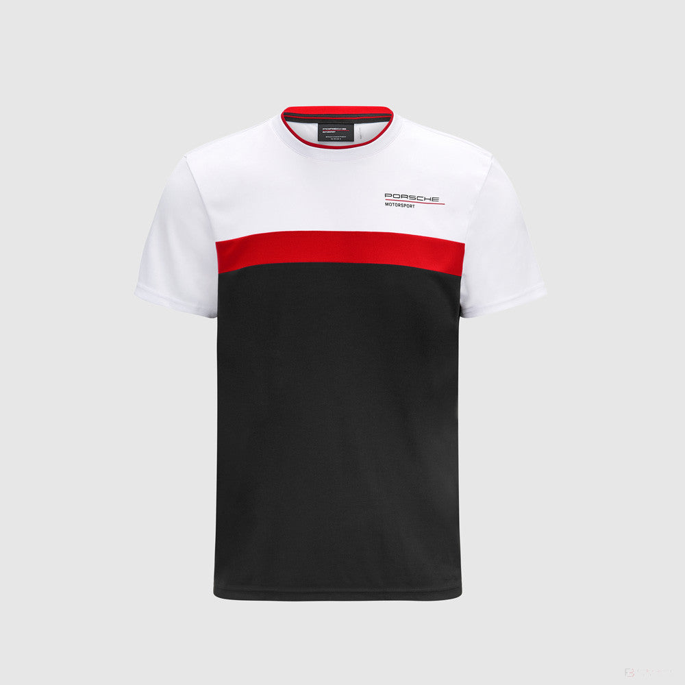 2022, Schwarz, Colour Block, Porsche T-shirt