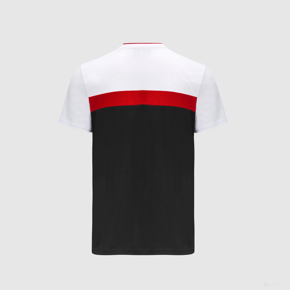 2022, Schwarz, Colour Block, Porsche T-shirt