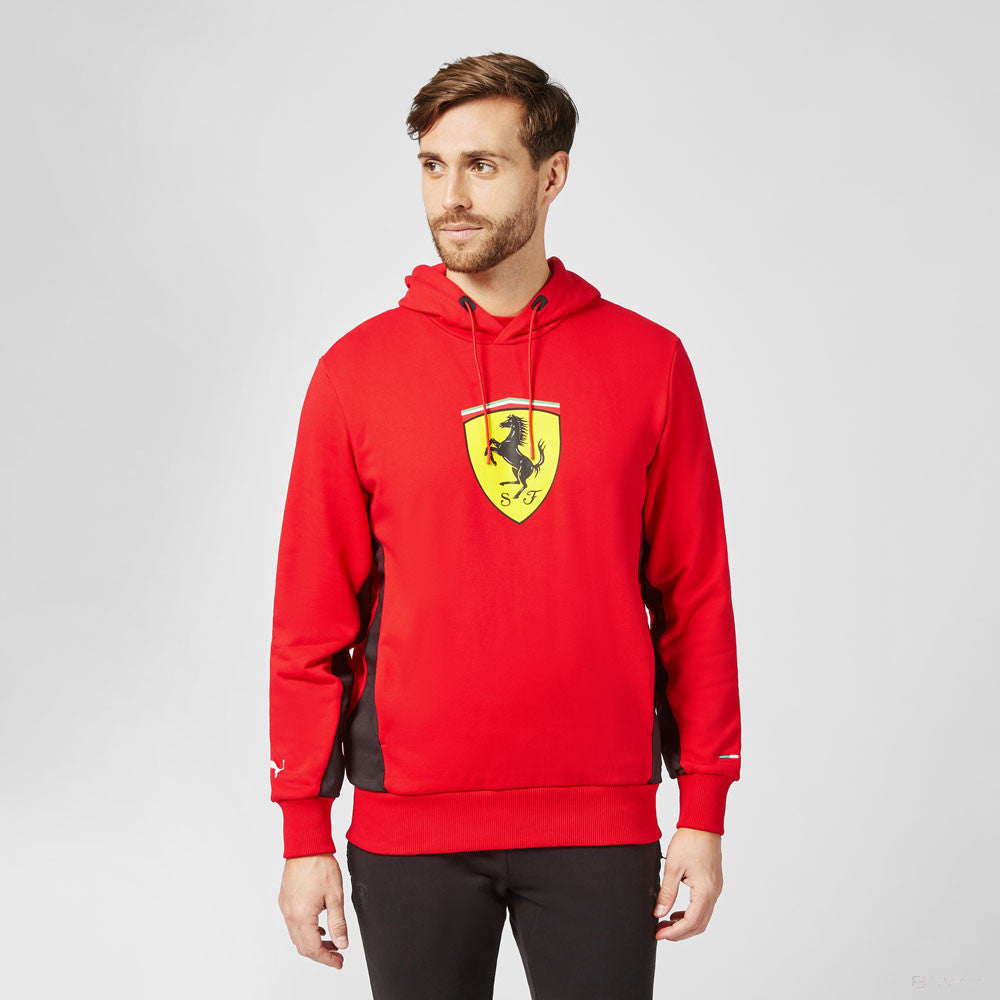 Ferrari Shield Sweatshirt, Rot, 2021