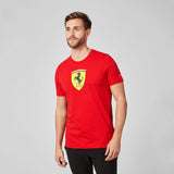 Ferrari Large Shield T-Shirt, Rot, 2021
