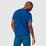 Ayrton Senna Logo T-Shirt, Blau - FansBRANDS®