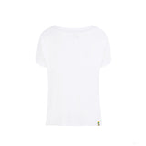 Ayrton Senna Flag Damen T-Shirt, Weiß