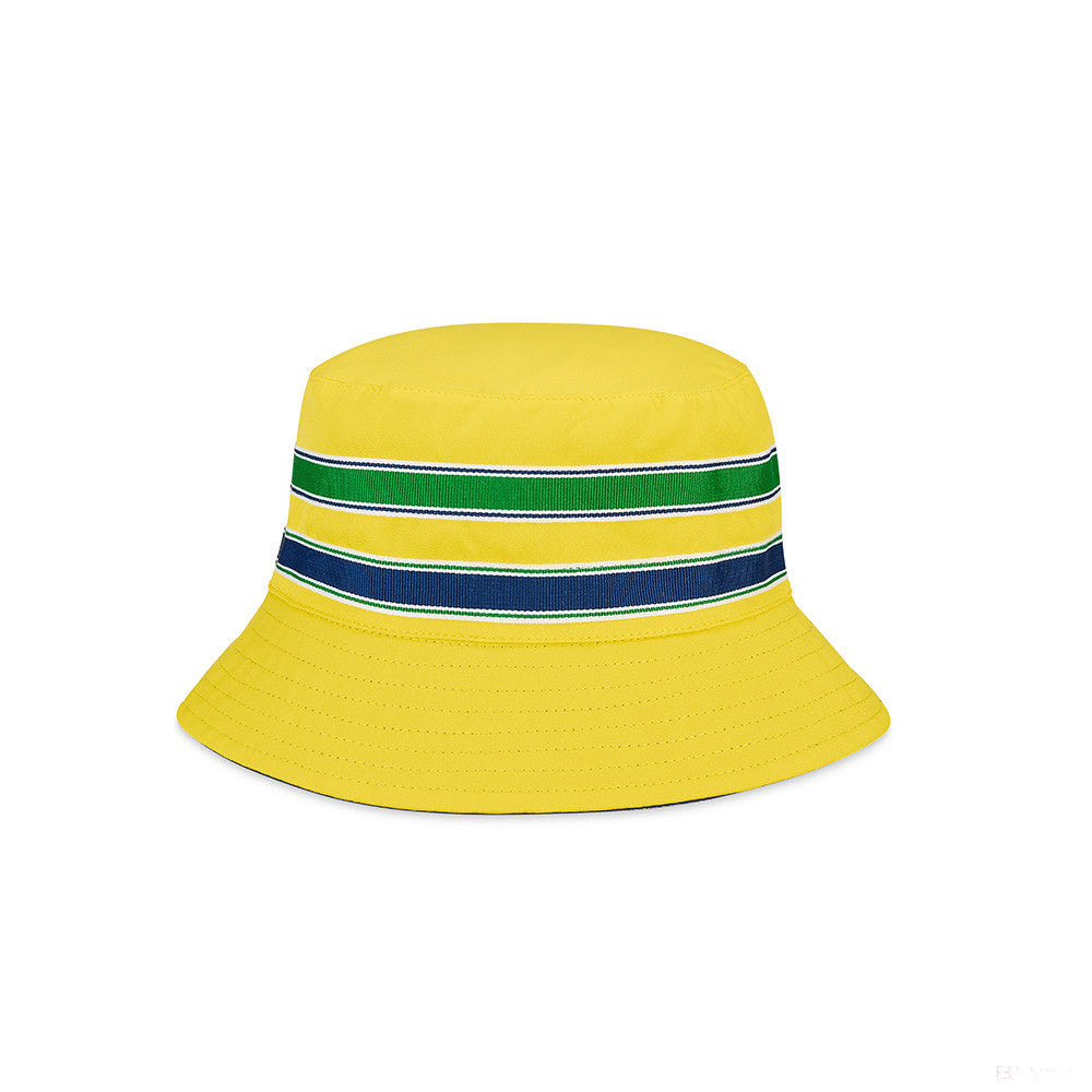 Ayrton Senna Reversible Stripe Eimerhut - FansBRANDS®