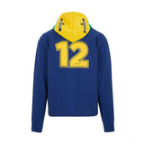 Ayrton Senna Stripe Pullover, Blau - FansBRANDS®