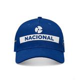 Ayrton Senna Nacional Baseballmütze, Blau - FansBRANDS®