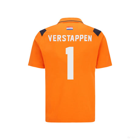 2022, Orange, Red Bull Max Verstappen Polo - FansBRANDS®