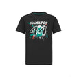 2022, Schwarz, LEWIS #44, Mercedes Lewis Hamilton Kinder T-shirt - FansBRANDS®