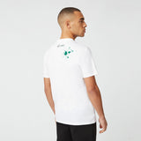 2022, Weiß, LEWIS #44, Mercedes Lewis Hamilton T-shirt