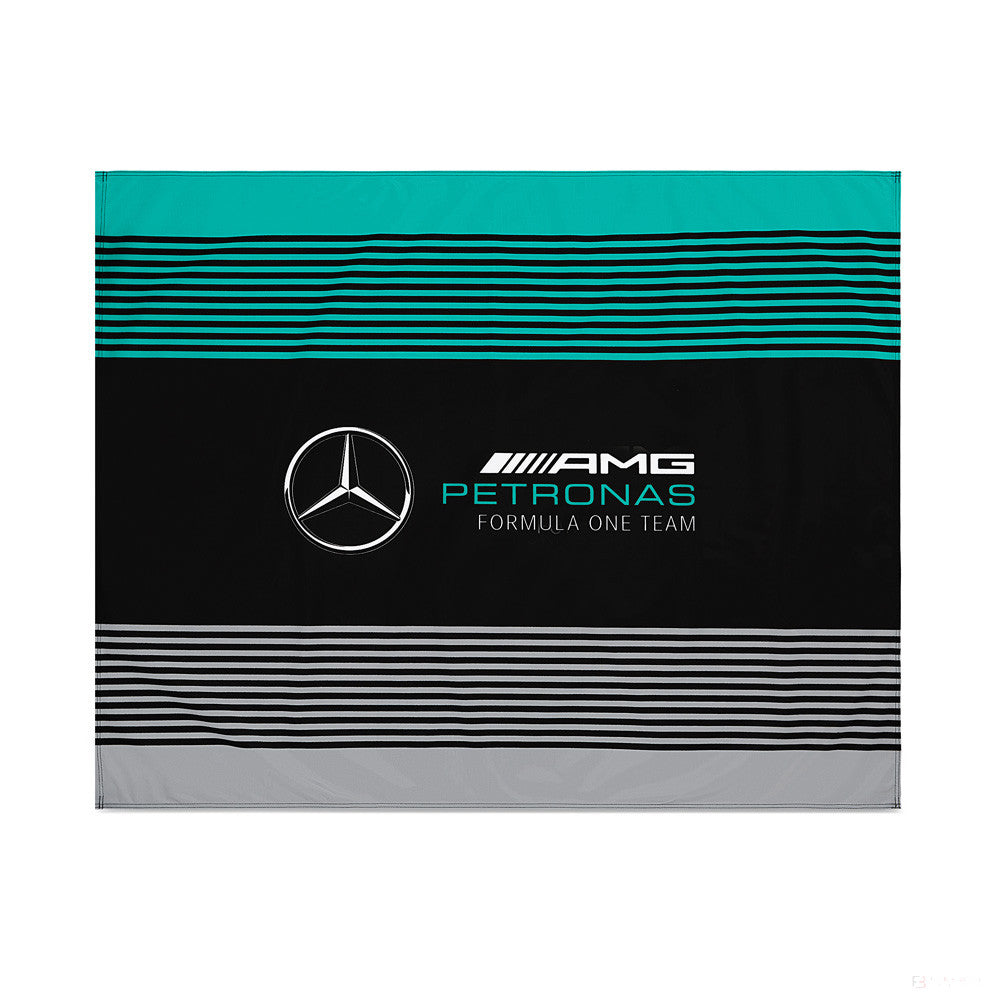2022, Mehrfarbig, 120x90 cm, Mercedes Flagge - FansBRANDS®