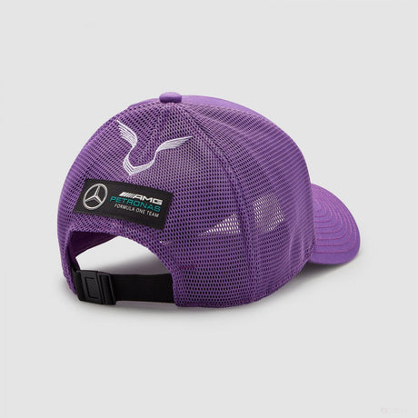 2022, Violett, Lewis Hamilton Trucker, Mercedes Baseball Kappe - FansBRANDS®