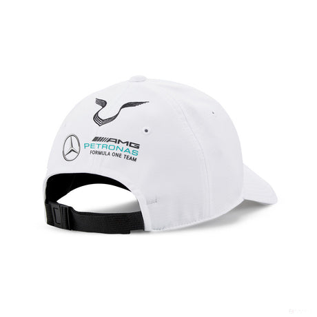 2022, Weiß, Lewis Hamilton Trucker, Mercedes Baseball Kappe - FansBRANDS®