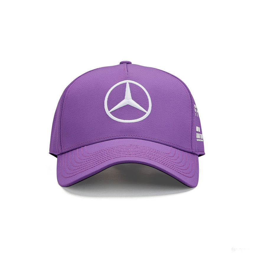 2022, Violett, Lewis Hamilton Trucker, Mercedes Baseball Kappe - FansBRANDS®