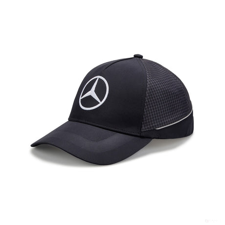 2022, Schwarz, Mercedes Team Baseball Kappe - FansBRANDS®