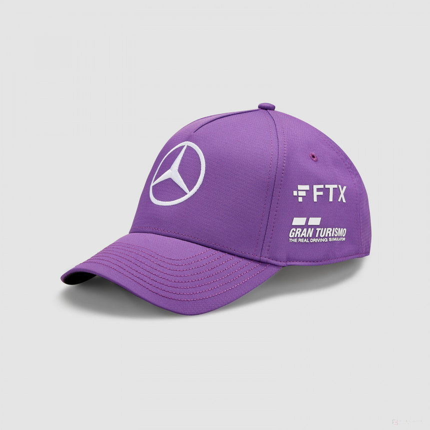 2022, Violett, Lewis Hamilton, Mercedes Kinder Baseball Kappe - FansBRANDS®
