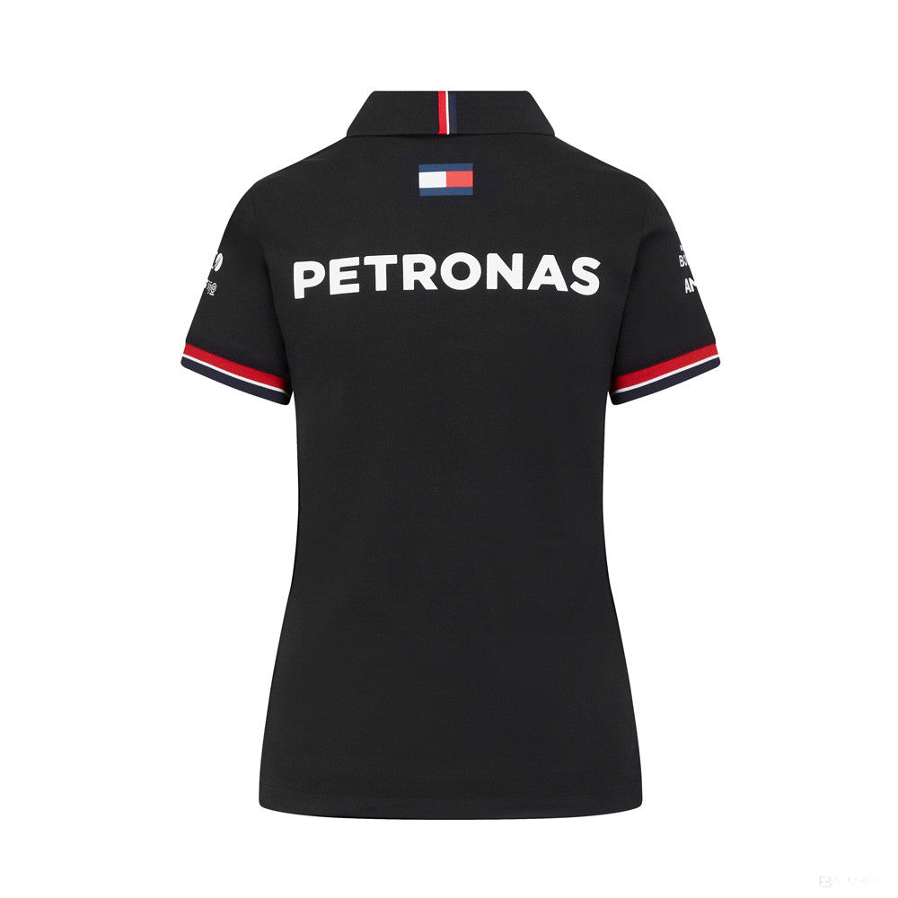 2022, Schwarz, Mercedes Team Damen Polo - FansBRANDS®