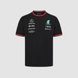 2022, Schwarz, Mercedes Team Kinder T-shirt - FansBRANDS®