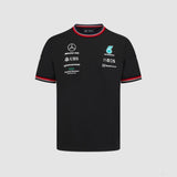 2022, Schwarz, Mercedes Team Kinder T-shirt - FansBRANDS®