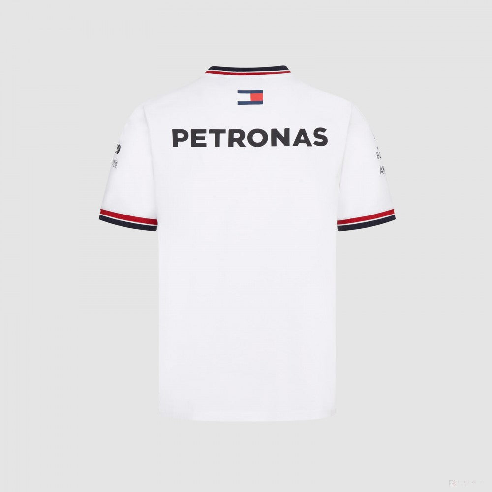 2022, Weiß, Mercedes Team Kinder T-shirt