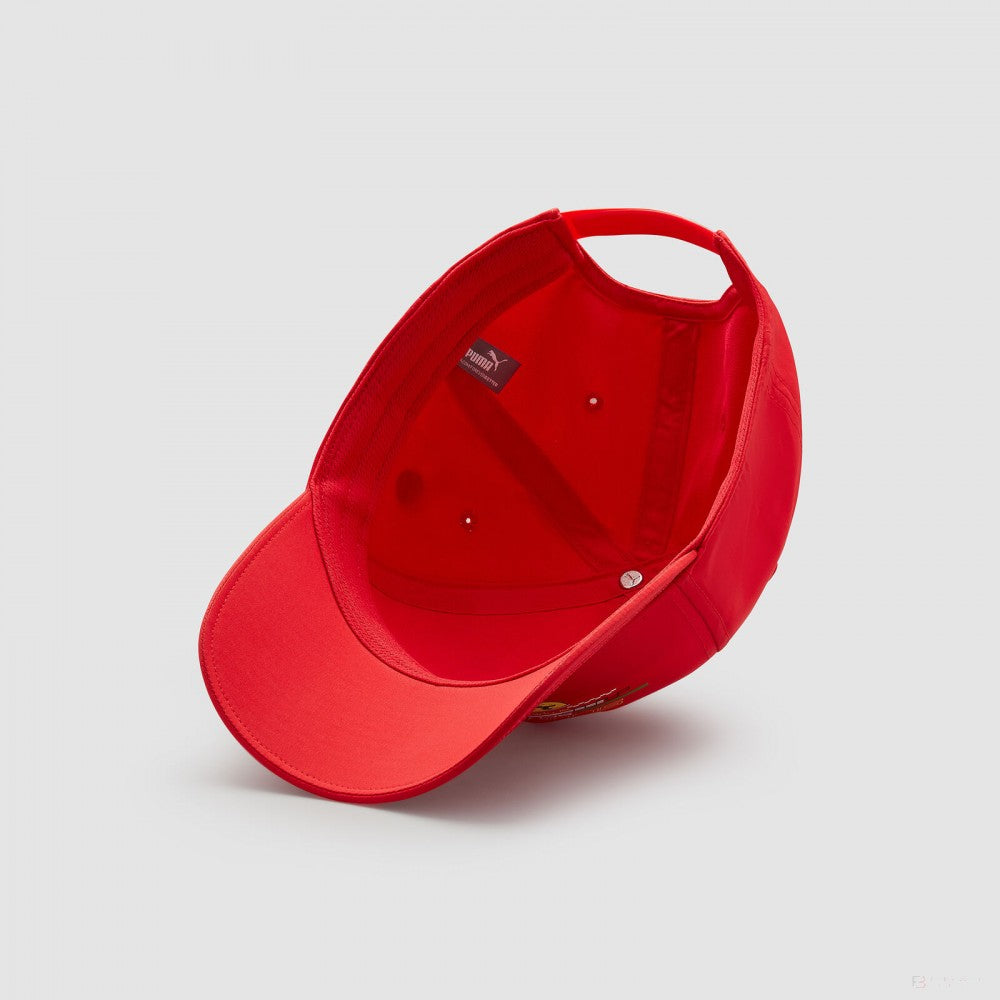 2022, Rot, Fanwear Logo, Ferrari Baseball Kappe