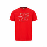 2022, Rot, Charles Leclerc Driver, Ferrari T-shirt
