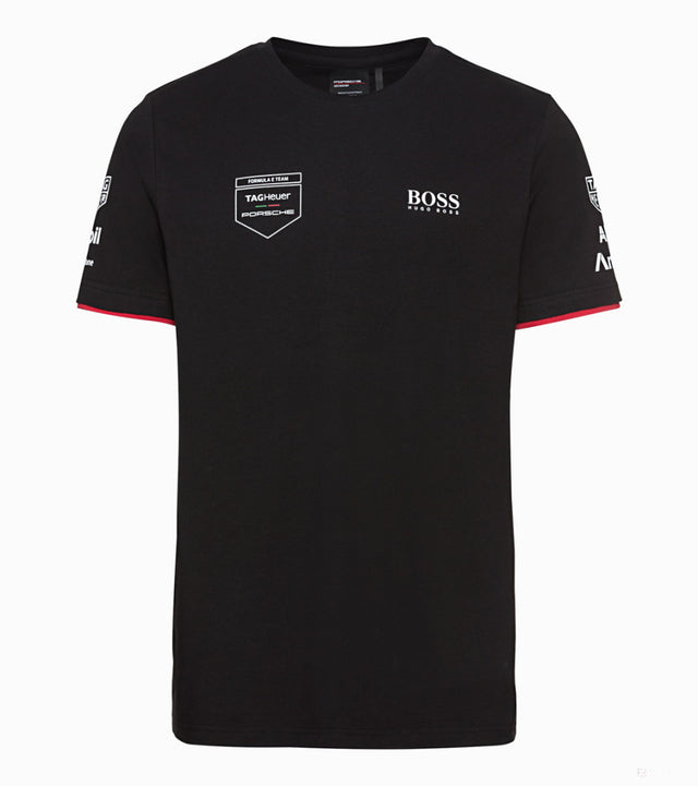 2022, Schwarz, Formula E, Porsche T-shirt - FansBRANDS®