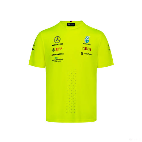 2022, Gelb, Team Set up, Mercedes T-shirt - FansBRANDS®