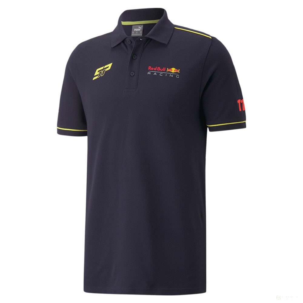 2022, Blau, Sergio Perez Checo SP Logo, Red Bull Polo - FansBRANDS®